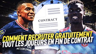 FIFA 22  COMMENT RECRUTER GRATUITEMENT TOUT LES JOUEURS EN FIN DE CONTRAT [upl. by Wardlaw]