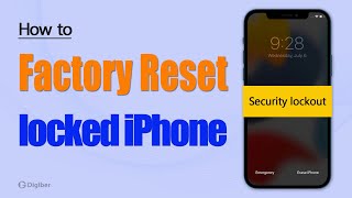 Top 3 Ways to Factory Reset locked iPhone without iTunes 2023 Updated [upl. by Biron]