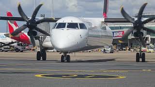 QantasLink Dash 8 Q400 Brisbane Airport Australia [upl. by Tabshey]