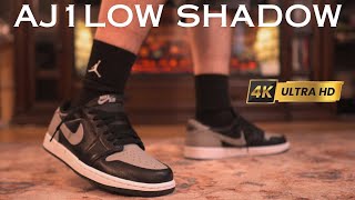 The Air Jordan 1 Low OG quotShadowquot Review  On Feet [upl. by Ahsemad]