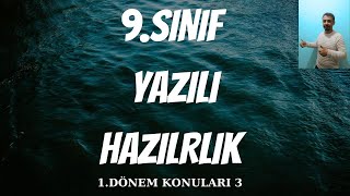 9 SINIF TARİH YAZILI HAZIRLIK 3 İNSANLIĞIN İLK DÖNEMLERİ1 [upl. by Juline837]