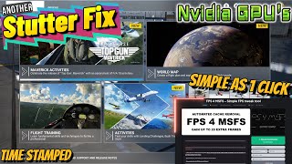 MSFS2020 STUTTER FixPossible Fps Boost Remove All shader cache on your system Easy Results Vary [upl. by Kristie693]