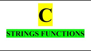 String Functions in C programming in Tamil  CS3251 String Reverse Copy Compare Length in Tamil [upl. by Aradnahc385]