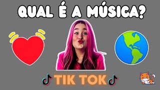 Adivinhe a música do Tik Tok pelos Emojis🎵  DESAFIO MUSICAL 19 [upl. by Chimene]