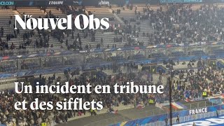 FranceIsraël  les images dune soirée sous haute surveillance au Stade de France [upl. by Ahsilrae]