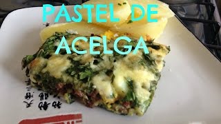 Como Hacer Pastel de Acelga budin de acelga [upl. by Adil]