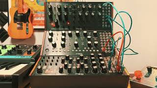 Moog Sound Studio 3  MishimaClosing by Philip Glass Synth Cover [upl. by Sixela193]