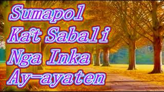 Ilocano Song Sumapol Kat Sabali Nga Inka Ay ayaten [upl. by Atinaujnas]