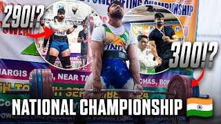 300 KG UDA DIYA STAGE PE  INDIAN POWERLIFTING NATIONAL CHAMPIONSHIP 🇮🇳 [upl. by Cormack926]