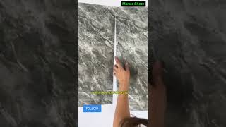 ওয়াটারপ্রুফ টাইলস মার্বেল সিট স্টিকার waterproof marble sheet sticker self adhesive Bangladesh [upl. by Matthias]