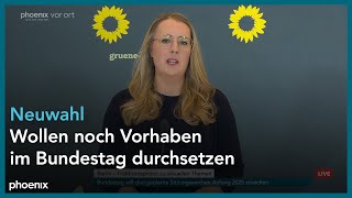 Fraktion Bündnis 90Die Grünen Statement von Katharina Dröge  031224 [upl. by Suiluj]