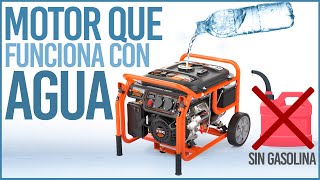 Revolucionario motor que funciona con agua  Motor de Agua  Motor de hidrógeno [upl. by Nanreh378]