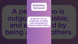 Definition of Introvert Extrovert and Ambivert englishzone history englishphrases [upl. by Lovato]