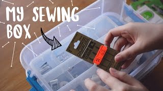 Whats in my Sewing Kit  Beginner Friendly [upl. by Karilla]