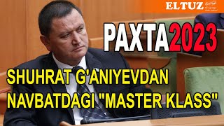 Paxta2023 Shuhrat Ganiyevdan navbatdagi quotmaster klassquot [upl. by Itraa]