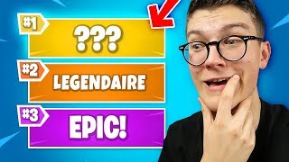 Les ITEMS MYTIQUE MEILLEUR QUE LÉGENDAIRE  FORTNITE Battle Royale [upl. by Nerak656]