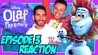 OLAF PRESENTS REACTION  Olaf Retelling Mufasas Death Was SAVAGE  Disney Plus Reaction ep3 [upl. by Daggna]