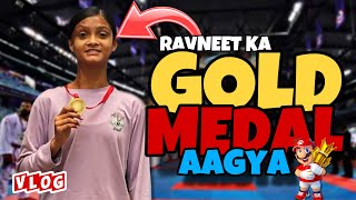 Ravneet ka gold medal 🥇 agya  Khelo india main selection hogayi ❤️  NAV VLOGS [upl. by Hooke]