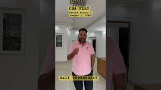 DDA FLAT FOR SALE 3 BhK SFS luxury flat Dwarka Sector 1 pocket 1 [upl. by Skutchan201]