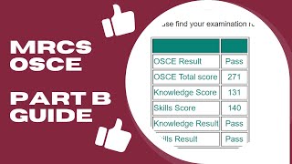 MRCS Part B Preparation Guide  Score 271 [upl. by Merwyn]