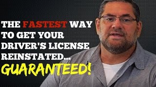 SR22 Insurance  How to Get Your Drivers License Reinstated Quickly [upl. by Burn]