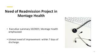 Readmission Project Video [upl. by Alderman]