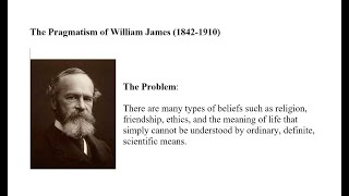 Phil 4 Module 13 The Pragmatism of William James  The Will to Believe [upl. by Yelsehc]