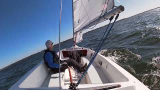 Harbor 20 Sailing Singlehanded [upl. by Jobe850]