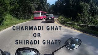 Charmadi Ghat or Shiradi Ghat  Dont go via Shiradi ghat see the footages [upl. by Anrim]