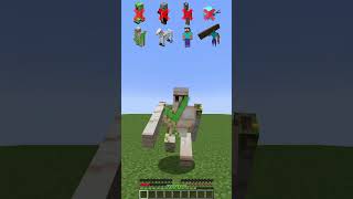 Lightning Bolt vs Different Mobs shorts meme minecraft [upl. by Haon]