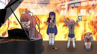 every ddlc ost song at once including bonus tracks [upl. by Barimah903]