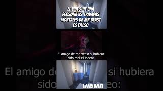 El video de una persona vs trampas mortales de mr beast es falso mrbeast [upl. by Jammal438]