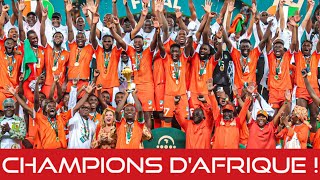 🏆 LA CÔTE DIVOIRE REMPORTE LA CAN  🇨🇮 [upl. by Adnic]