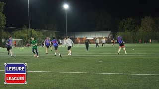 6aSide Football FC Bomersfield 3 vs Field FC 2 Leisure Leagues Rubery [upl. by Zwiebel268]