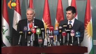 KONGIREY ROJNAMEWANI NECHIRVAN BARZANI U NEWSHERWAN MISTEFA 18112013 SILEMANI [upl. by Ynneg29]