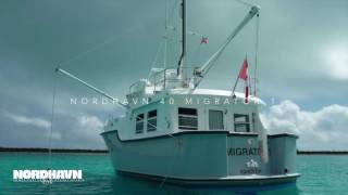 Nordhavn video N40 quotMigrator 1quot Interior Walkthrough [upl. by Atis670]