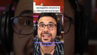 ARRIVA LA CHIUSURA DEI BURGER DI CICCIOGAMER89 shorts short cicciogamer89 cicciogamer clips [upl. by Elke]