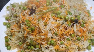 Matar Biryani Recipe  Vegetarian Biryani Recipe  New Style Mai Banaye Matar Biryani [upl. by Hannahsohs852]