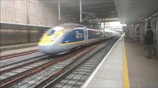 Eurostars Through Stratford International [upl. by Sheya825]