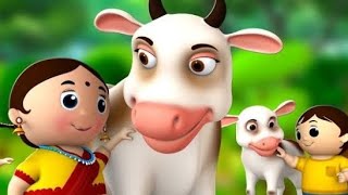 Gaiya Meri Gaiya मेरी गैया Chidiya Udi Animal Rhymes and Kids Songs [upl. by Barnebas663]