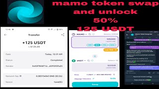 How to swap and sell mamo token in Trust wallet token swap Trust Telegram bot Link chack Box [upl. by Nessa]