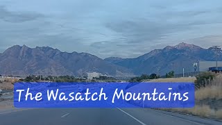 The Wasatch mountains freeway monitization road drive ride vehicle utah [upl. by Hut]