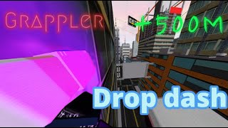 Como hacer el grappler drop dash tutorial rapido I Roblox Parkour [upl. by Kolivas]