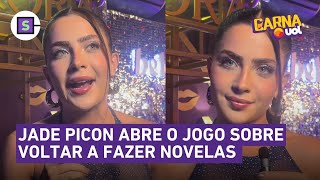 Jade Picon deixa corpo à mostra em look transparente e abre o jogo sobre volta as novelas [upl. by English]