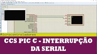 Comunicação Microcontrolada 5  Interrupção da Serial UART no CCS [upl. by Washington]