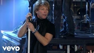 Bon Jovi  Bad MedicineShout Live on Letterman [upl. by Dino83]