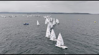 Race day 3 highlights  2024 ILCA 6 Youth Europeans [upl. by Pederson]