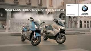 BMW Motorrad MaxiScooters C 600 Sport amp C 650 GT [upl. by Eednahs]