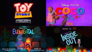 Pixar TV Spot Trailer Logos [upl. by Esilrahc]