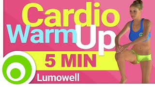 5 Minute Cardio Warm Up Workout [upl. by Tallulah]